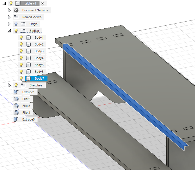 Extrusion of the new Rail